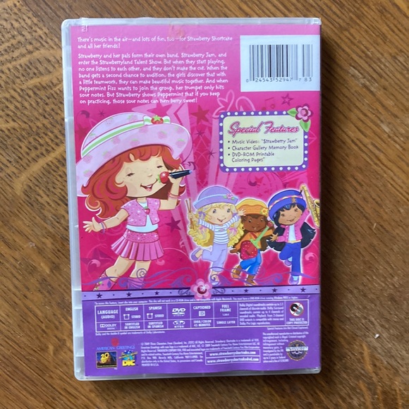 Strawberry shortcake Rocka Berry roll on DVD new - Picture 2 of 12